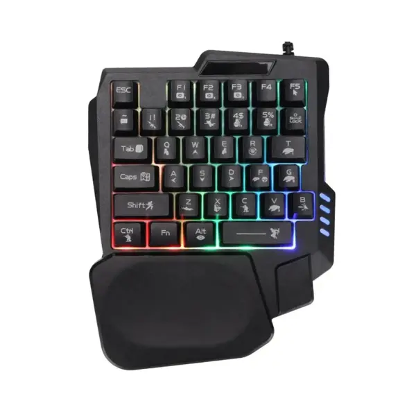Jedel K601 One-Hand Gaming Keyboard - Image 2